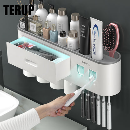 Toothbrush Holder Double Automatic