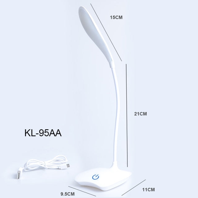 Office Bright Table Lamp Rechargeable Battery