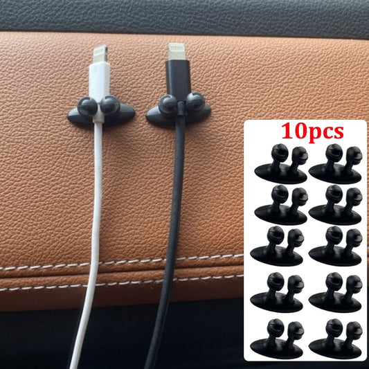 Car Dashboard Mobile Phone Cable Manager Charger Cable