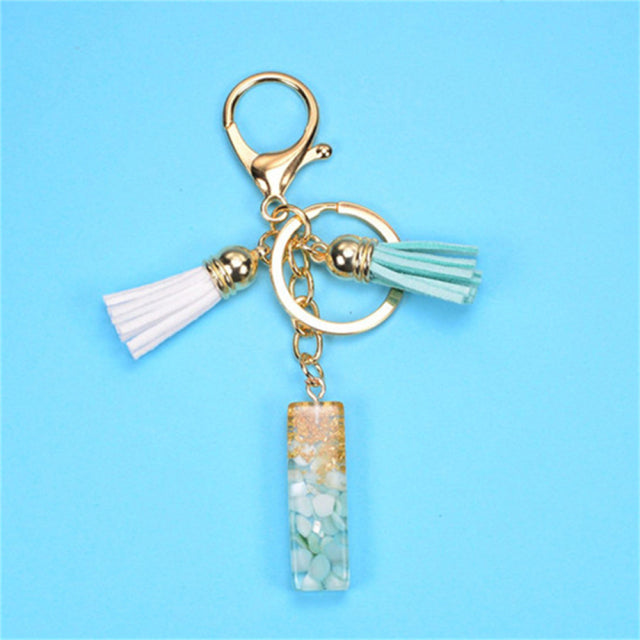 Exquisite Letters Resin Key chains