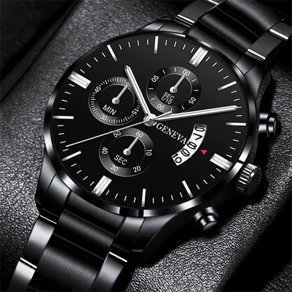 Luxury Stainless Steel Watch