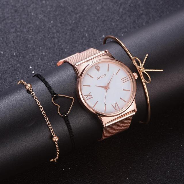 Steel Lady Rose Gold Watch