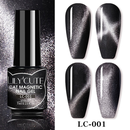 Reflective Cat Magnetic Gel Nail Polish