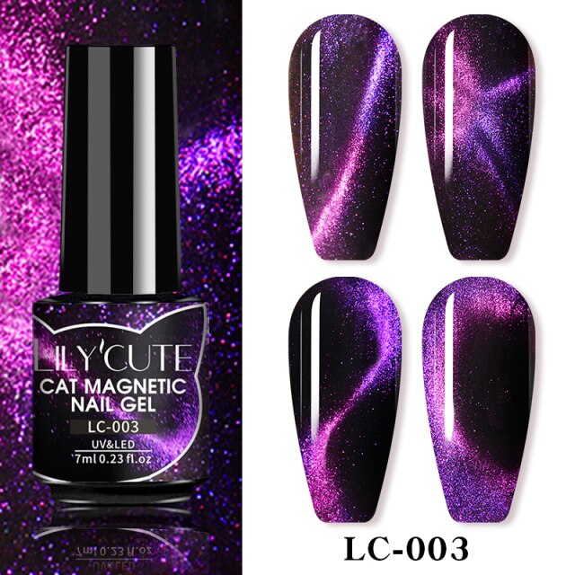 Reflective Cat Magnetic Gel Nail Polish