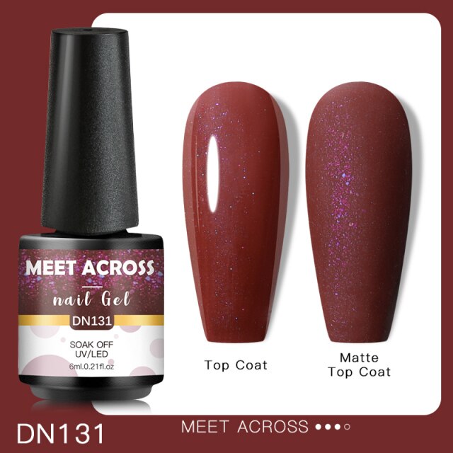 Reflective Glitter Thermal UV Nail Gel Polish