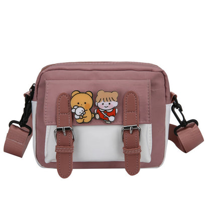 Canvas Flap-bag All-match Students Female Handbag