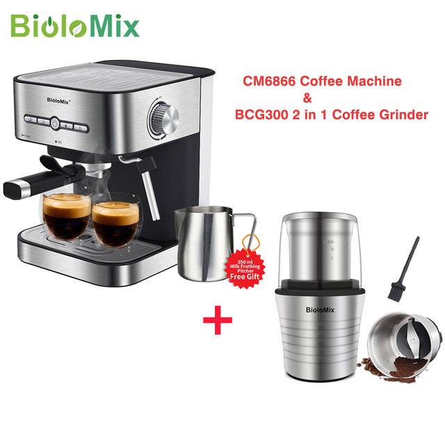 BioloMix 20 Bar Coffee Maker Espresso