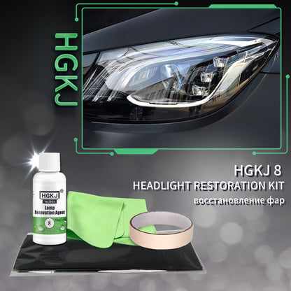 Car Lights Polishing Kit Chemical Repair Renovation