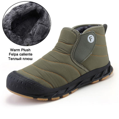 Unisex Ankle Boot Long Plush Outdoor Sneaker