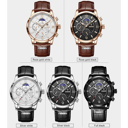 Top Brand Luxury Wrist Watch Leather Quartz