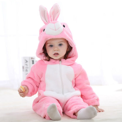 Baby Rompers Winter Kigurumi Lion