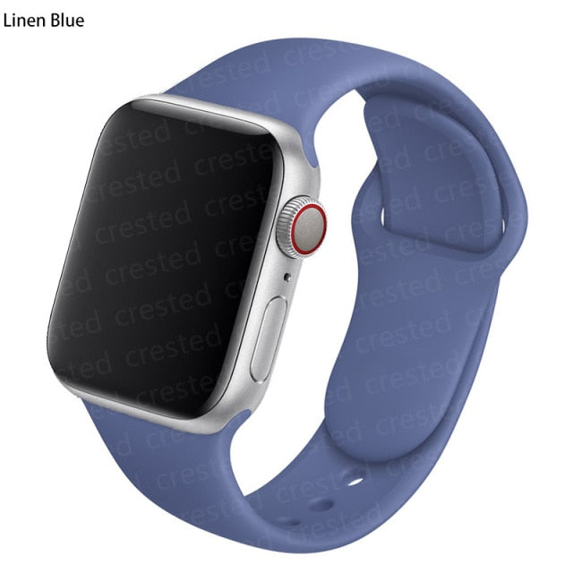 Silicone Strap For Apple watch band