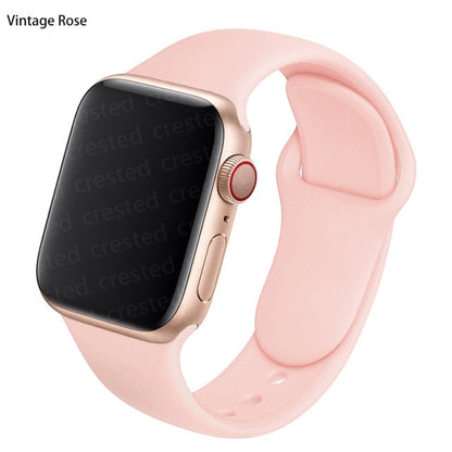 Silicone Strap For Apple watch band