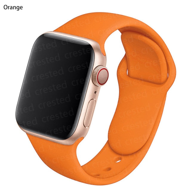 Silicone Strap For Apple watch band