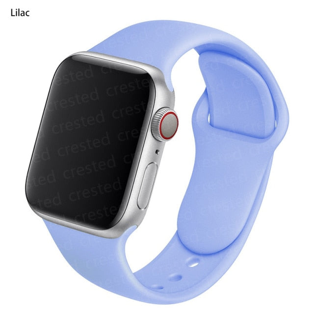 Silicone Strap For Apple watch band