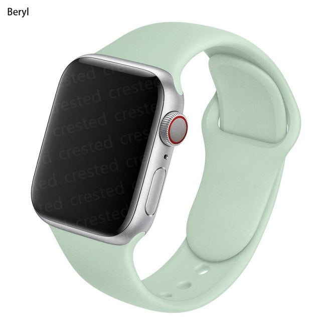 Silicone Strap For Apple watch band