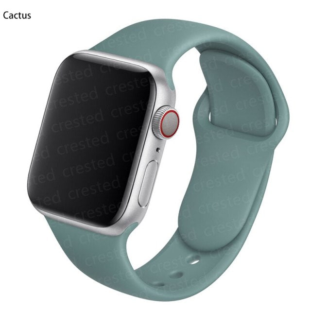 Silicone Strap For Apple watch band