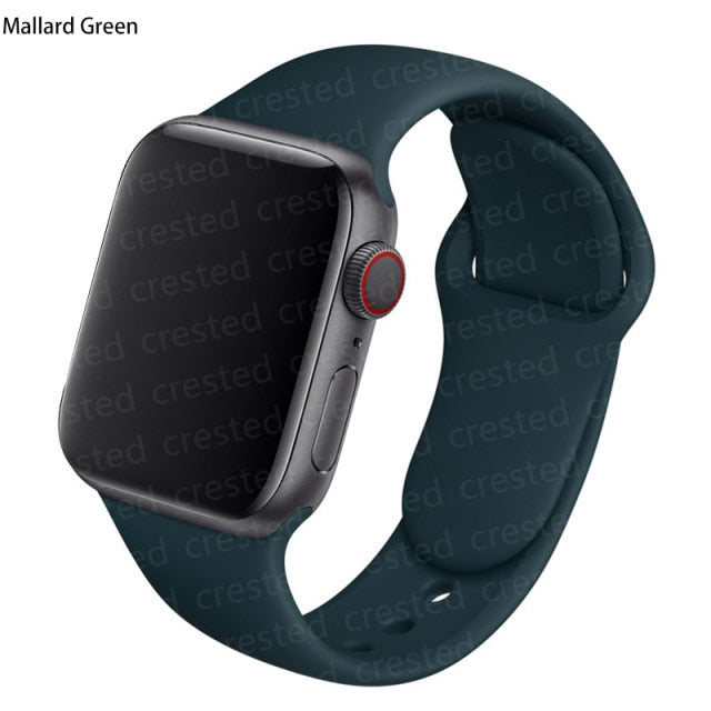 Silicone Strap For Apple watch band