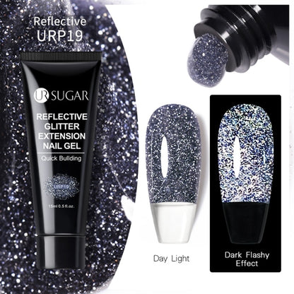 Reflective Glitter Acrylic Gel Extension Soak