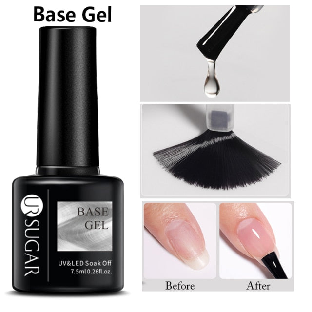 Reflective Glitter Acrylic Gel Extension Soak