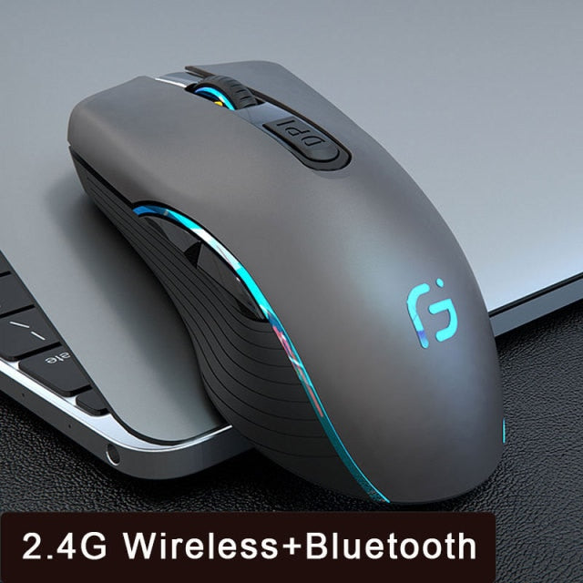 Wireless Mouse Rechargeable Bluetooth Silent Ergonomic Computer