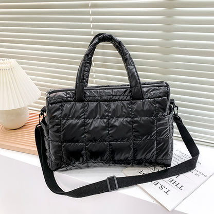 Waterproof Quilted High Capacity Cross body Bag