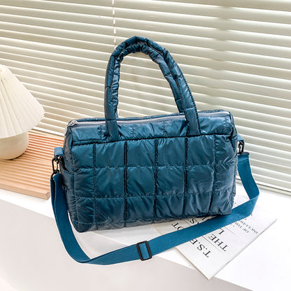 Waterproof Quilted High Capacity Cross body Bag