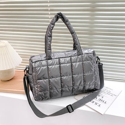 Waterproof Quilted High Capacity Cross body Bag