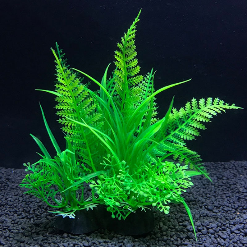 Kinds Artificial Aquarium Decor Plants