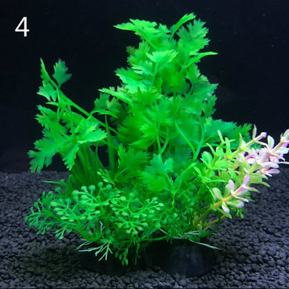 Kinds Artificial Aquarium Decor Plants