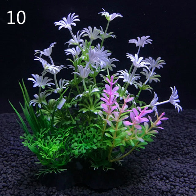 Kinds Artificial Aquarium Decor Plants