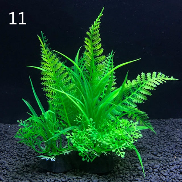 Kinds Artificial Aquarium Decor Plants