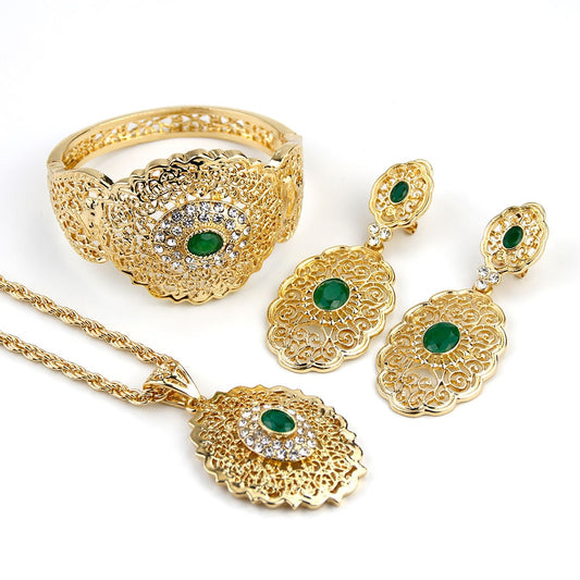 Morocco Wedding Jewelry Set Gold