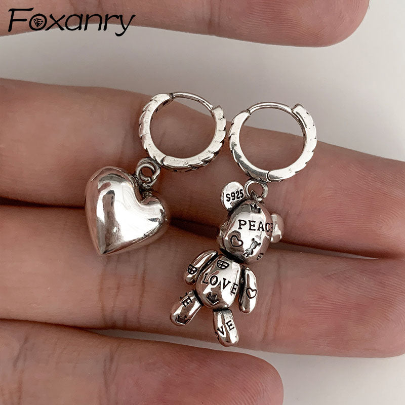 Silver Hoop Earring