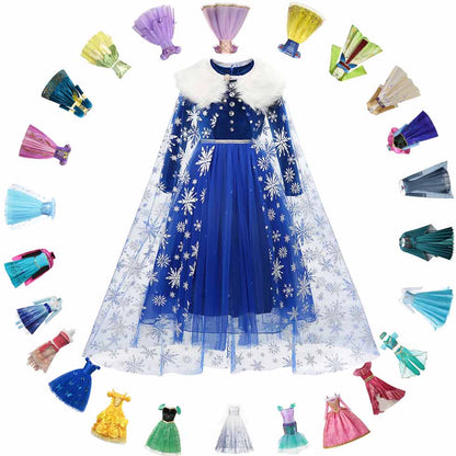 Disney Princess Elsa Winter Dress