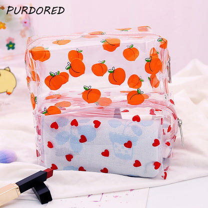 Girl Clear Cosmetic Bag