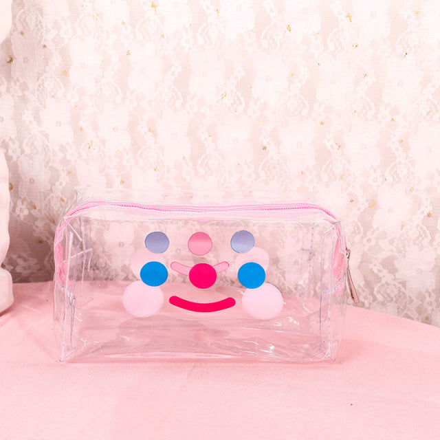 Girl Clear Cosmetic Bag