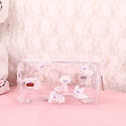 Girl Clear Cosmetic Bag