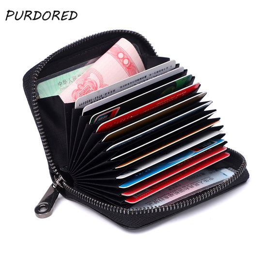 Business Card Holder Genuine Leather