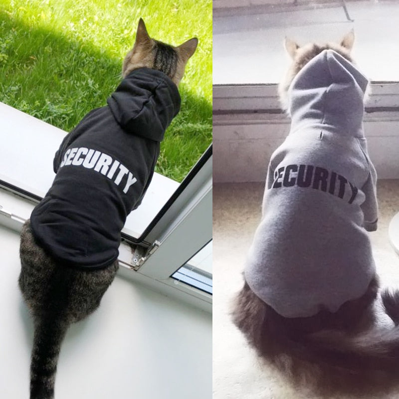 Cat Clothes Pet Cat Coats Jacket Hoodies