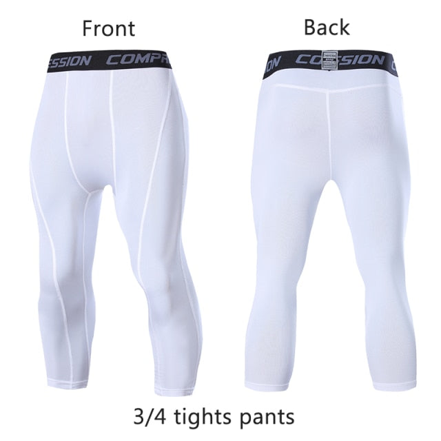 Running Sport Tights Pants Basketball Cropped