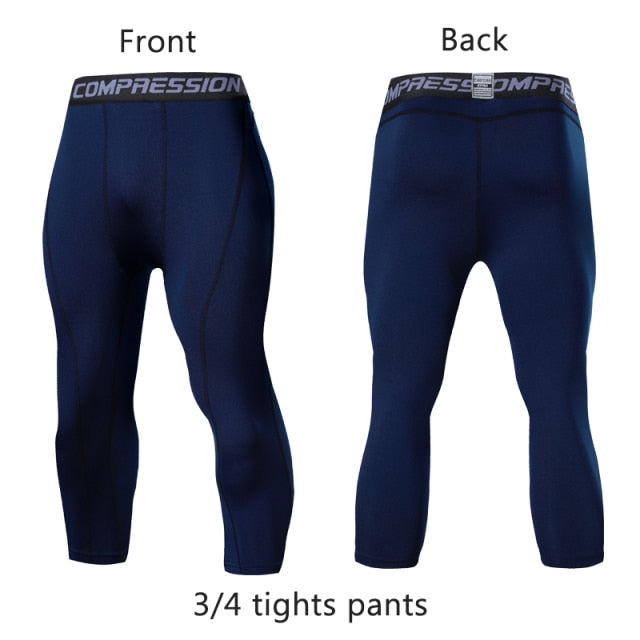 Running Sport Tights Pants Basketball Cropped