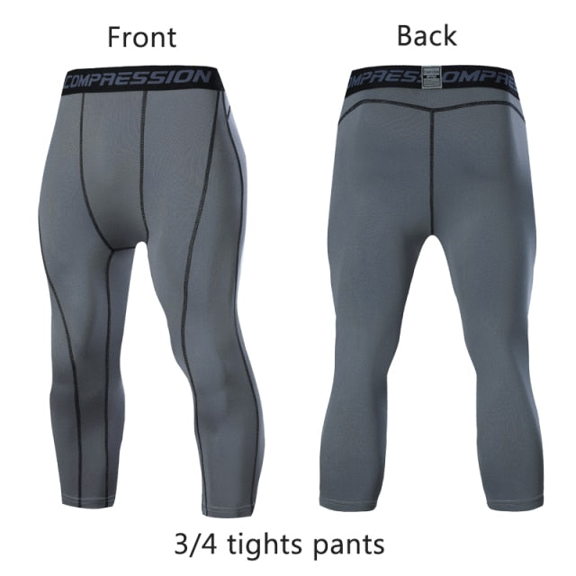 Running Sport Tights Pants Basketball Cropped