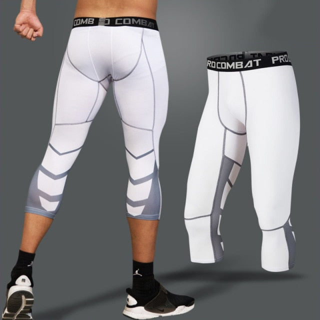 Running Sport Tights Pants Basketball Cropped