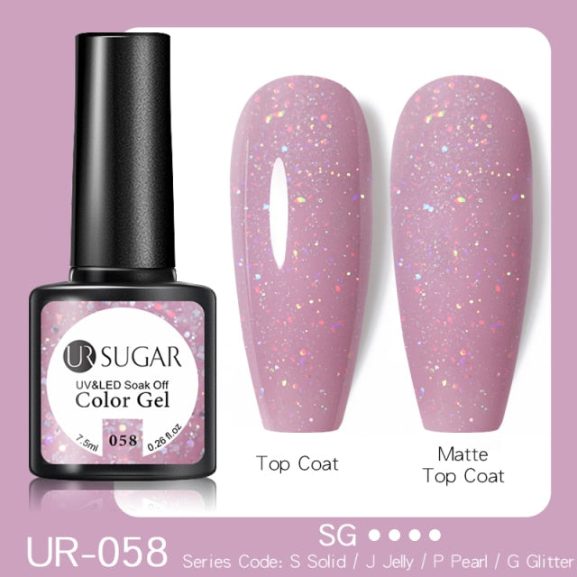 Disco Reflective Cat Magnetic Gel Nail Polish