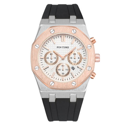 Silicone Watch Top Brand Luxury Quartz Clock