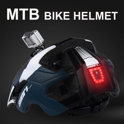 Road Bike Downhill Helmet LED Lights