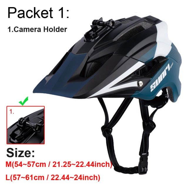 Road Bike Downhill Helmet LED Lights