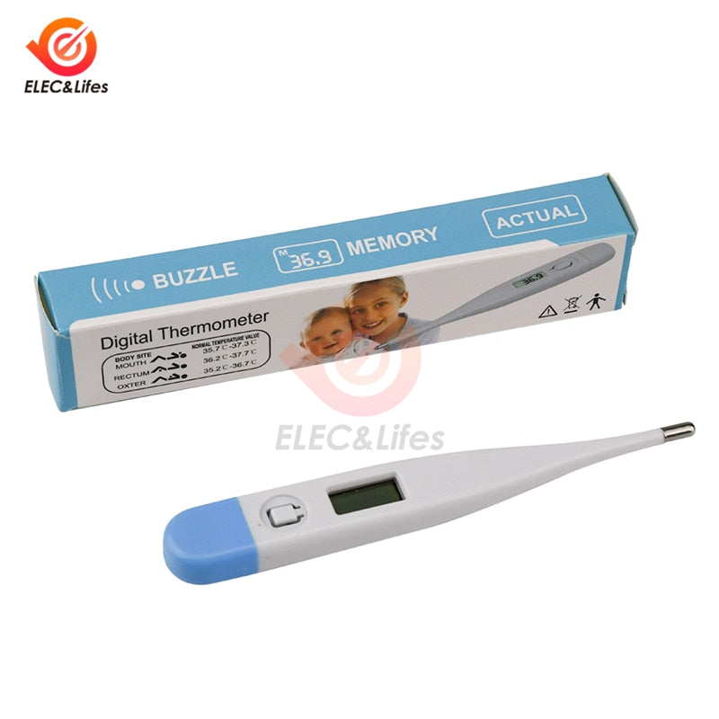 LCD Digital Heating Oral Thermometer Tool