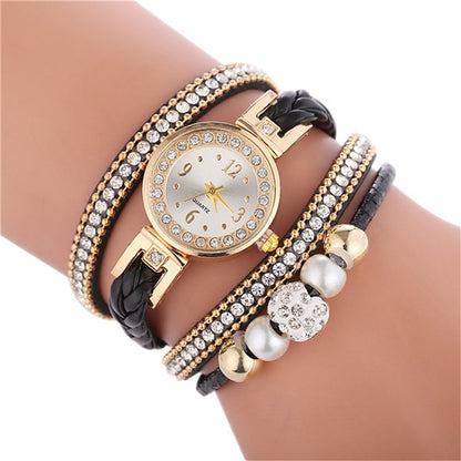 Watch Wrap Around Fashion Bracelet Fashion